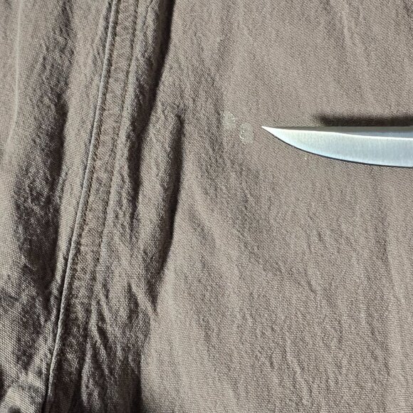 Adidas Originals Vintage Pants Mens 34 Beige Tan Trefoil 80s 90s - Picture 7 of 10